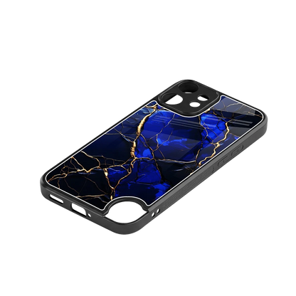 Sapphire Royal stylish phone case for cmf nothing phone 2 pro | glossy glass and slim fit