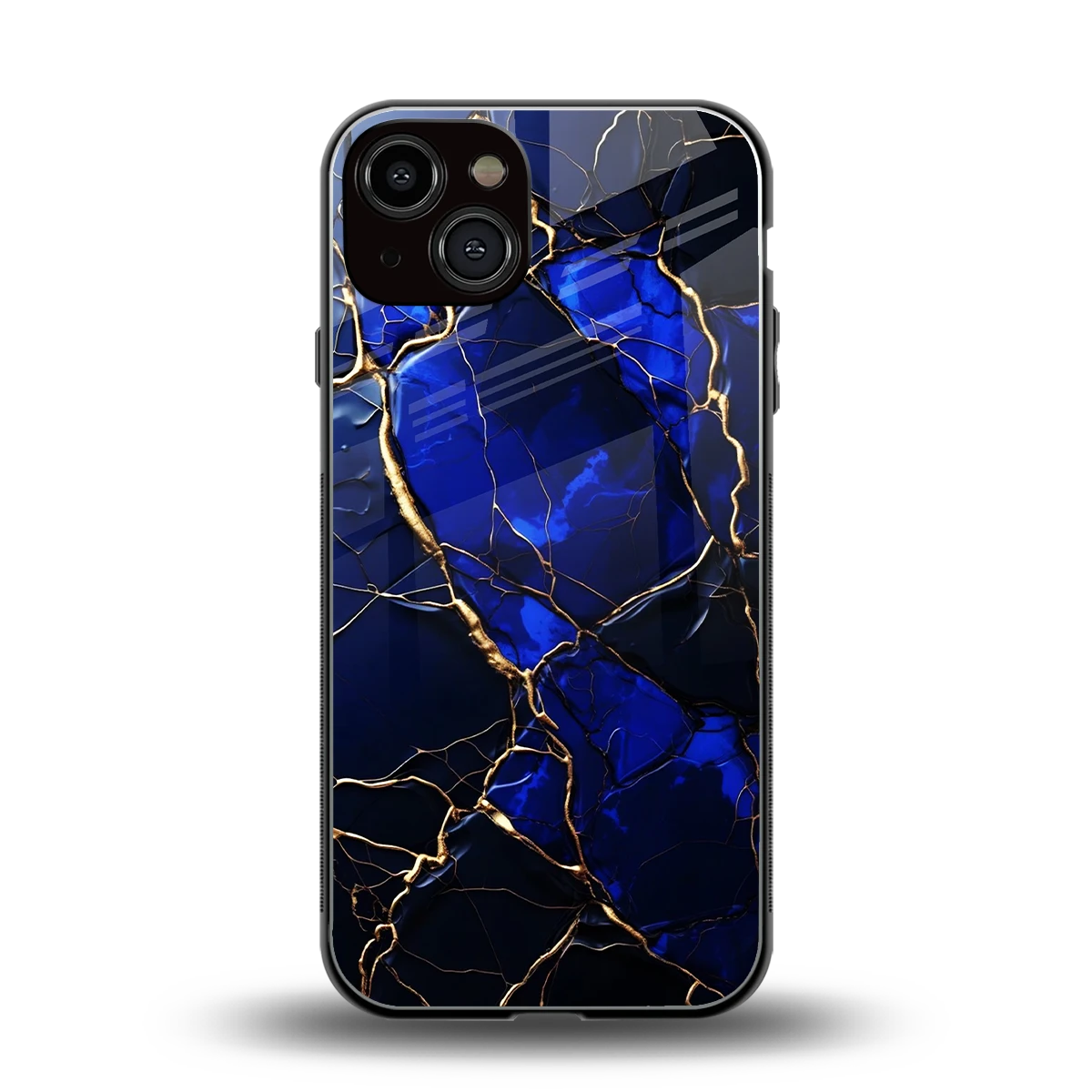 Sapphire Royal back phone cover | glass case for iphone 13