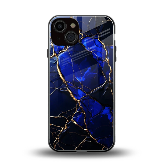 Sapphire Royal back phone cover | glass case for iphone 13