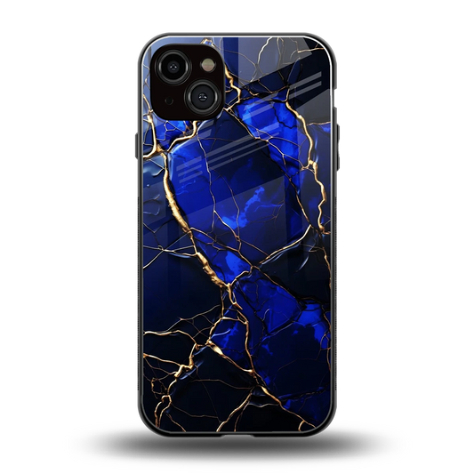Sapphire Royal back phone cover | glass case for iphone 14 plus
