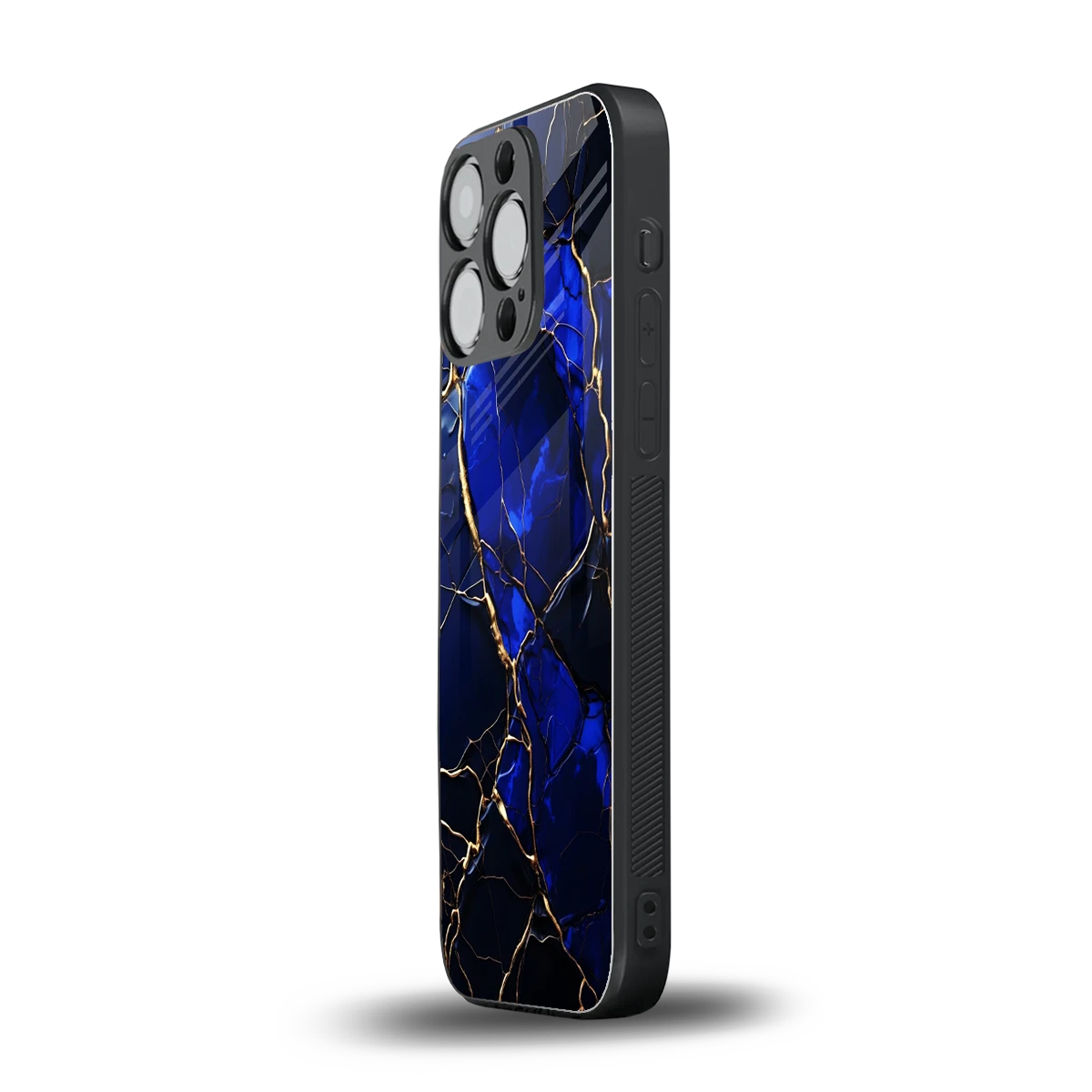 Sapphire Royal iphone 15 pro mobile cover | shockproof glass phone case