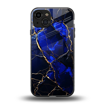 Sapphire Royal back phone cover | glass case for iphone 15