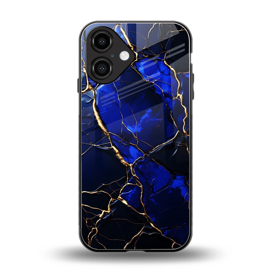 Sapphire Royal Phone Case for Iphone 16 | Glass Case