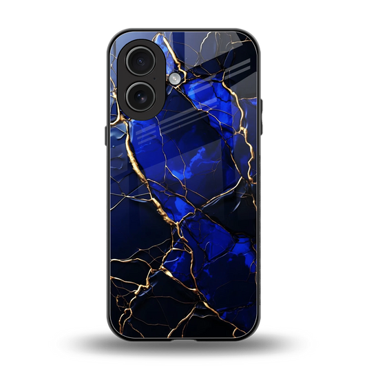 Sapphire Royal back phone cover | glass case for iphone 17