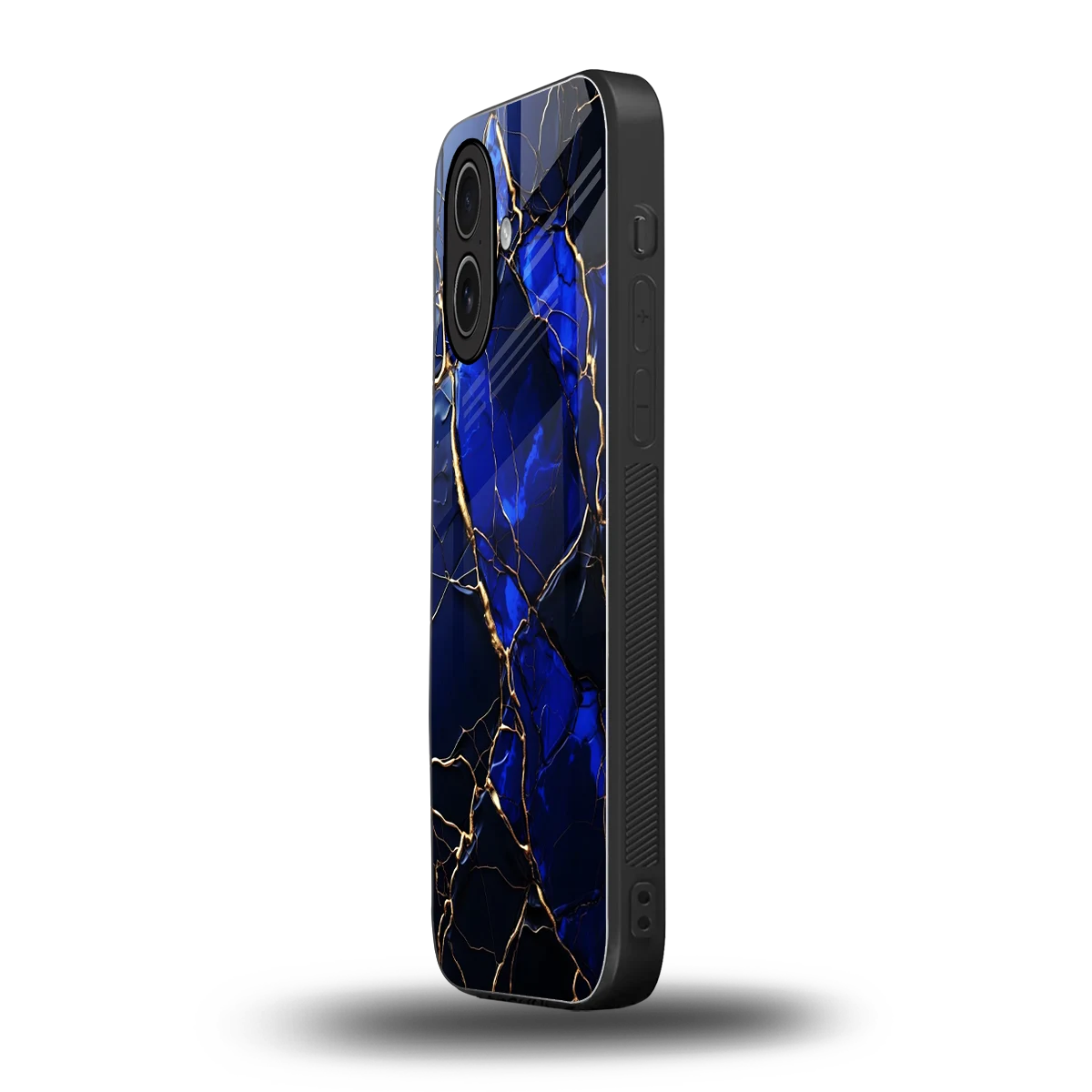 Sapphire Royal iphone 17 mobile cover | shockproof glass phone case