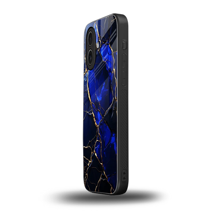 Sapphire Royal iphone 17 mobile cover | shockproof glass phone case