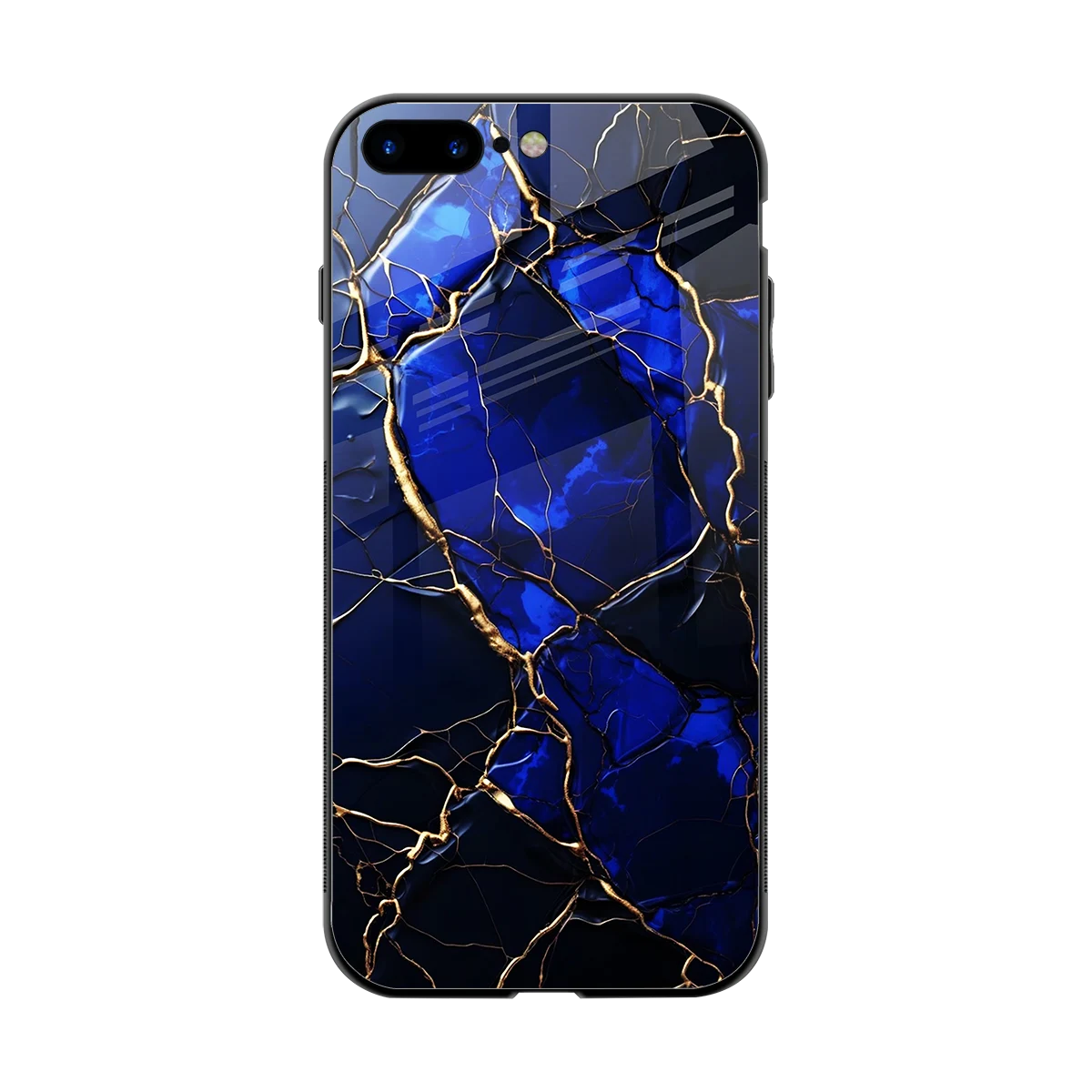 Sapphire Royal back phone cover | glass case for iphone 8 plus