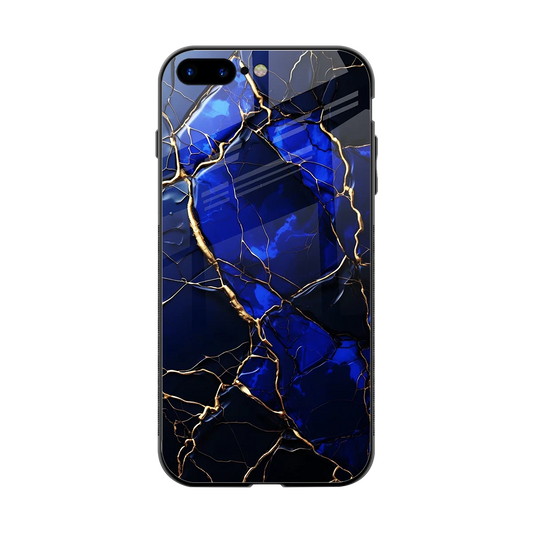 Sapphire Royal back phone cover | glass case for iphone 8 plus