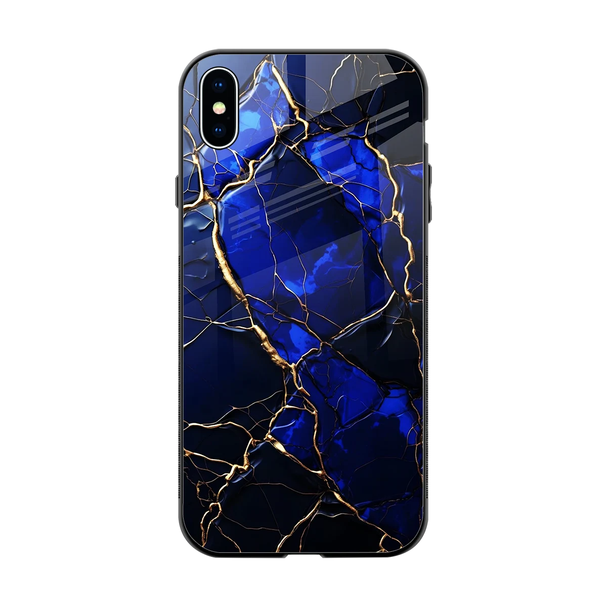 Sapphire Royal back phone cover | glass case for iphone xs max