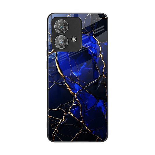 Sapphire Royal back phone cover | glass case for motorola edge 40 neo 5g