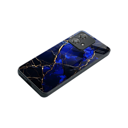 Sapphire Royal stylish phone case for motorola edge 40 neo 5g | glossy glass and slim fit