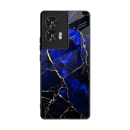 Sapphire Royal back phone cover | glass case for motorola edge 50 fusion