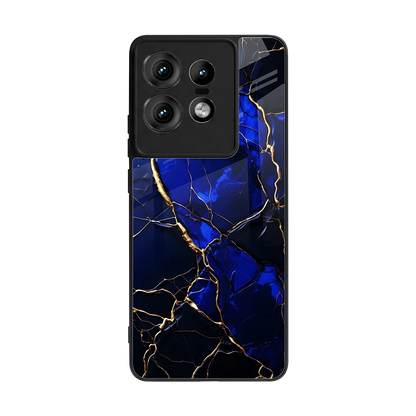 Sapphire Royal back phone cover | glass case for motorola edge 50 pro