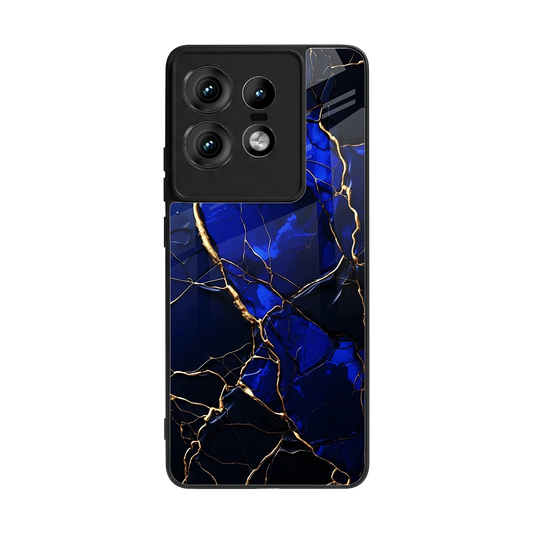 Sapphire Royal back phone cover | glass case for motorola edge 50 pro