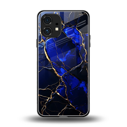 Sapphire Royal back phone cover | glass case for nothing phone 1
