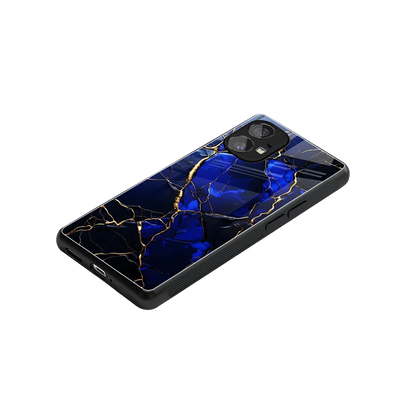 Sapphire Royal stylish phone case for nothing phone 1 | glossy glass and slim fit
