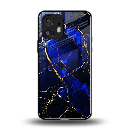 Sapphire Royal back phone cover | glass case for nothing phone 2