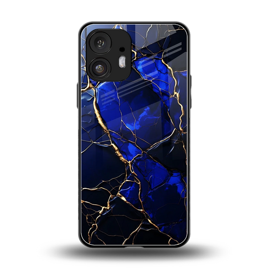 Sapphire Royal back phone cover | glass case for nothing phone 2