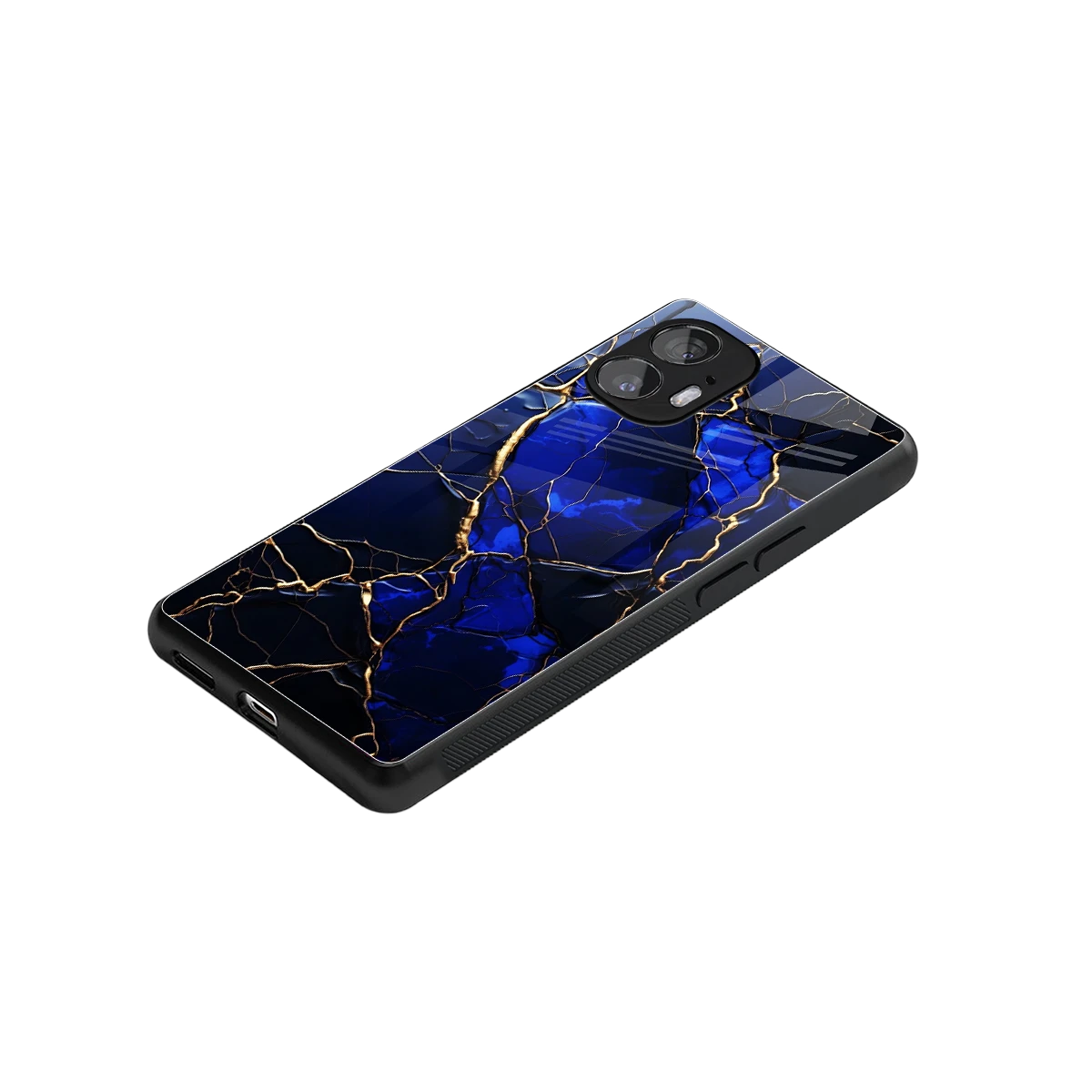Sapphire Royal stylish phone case for nothing phone 2 | glossy glass and slim fit