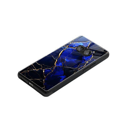 Sapphire Royal stylish phone case for nothing phone 2a | glossy glass and slim fit