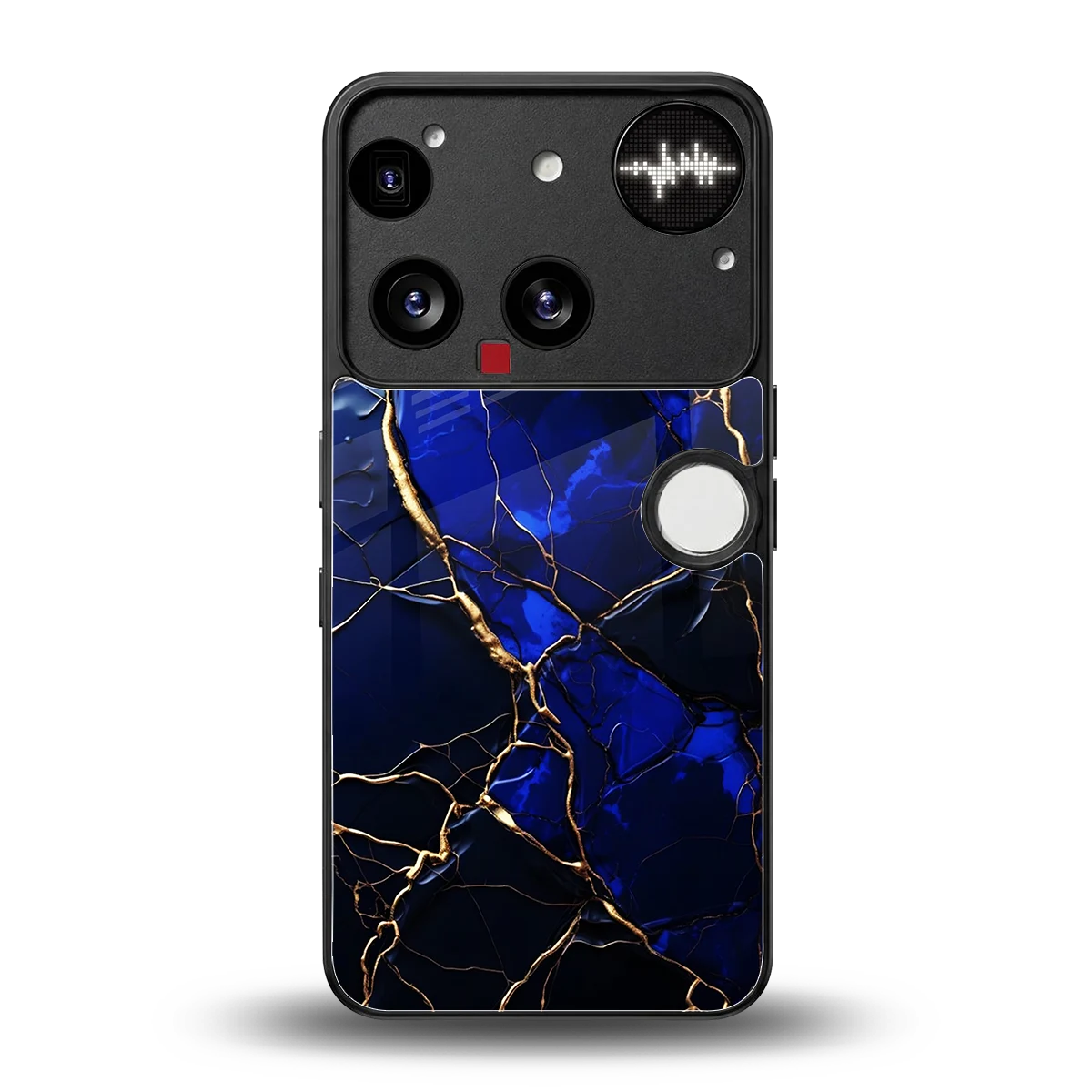 Sapphire Royal back phone cover | glass case for nothing phone 3