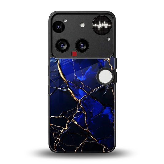 Sapphire Royal back phone cover | glass case for nothing phone 3