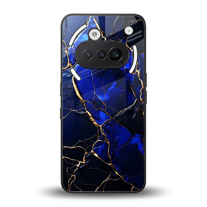Sapphire Royal back phone cover | glass case for nothing phone 3a
