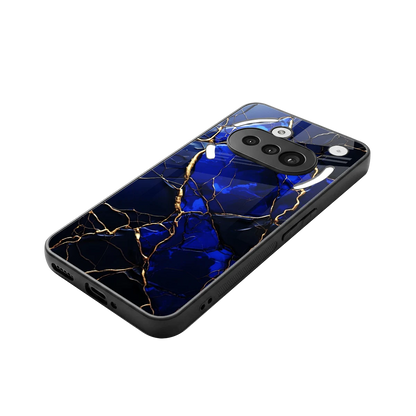 Sapphire Royal stylish phone case for nothing phone 3a | glossy glass and slim fit