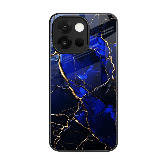 Sapphire Royal back phone cover | glass case for oneplus 13s