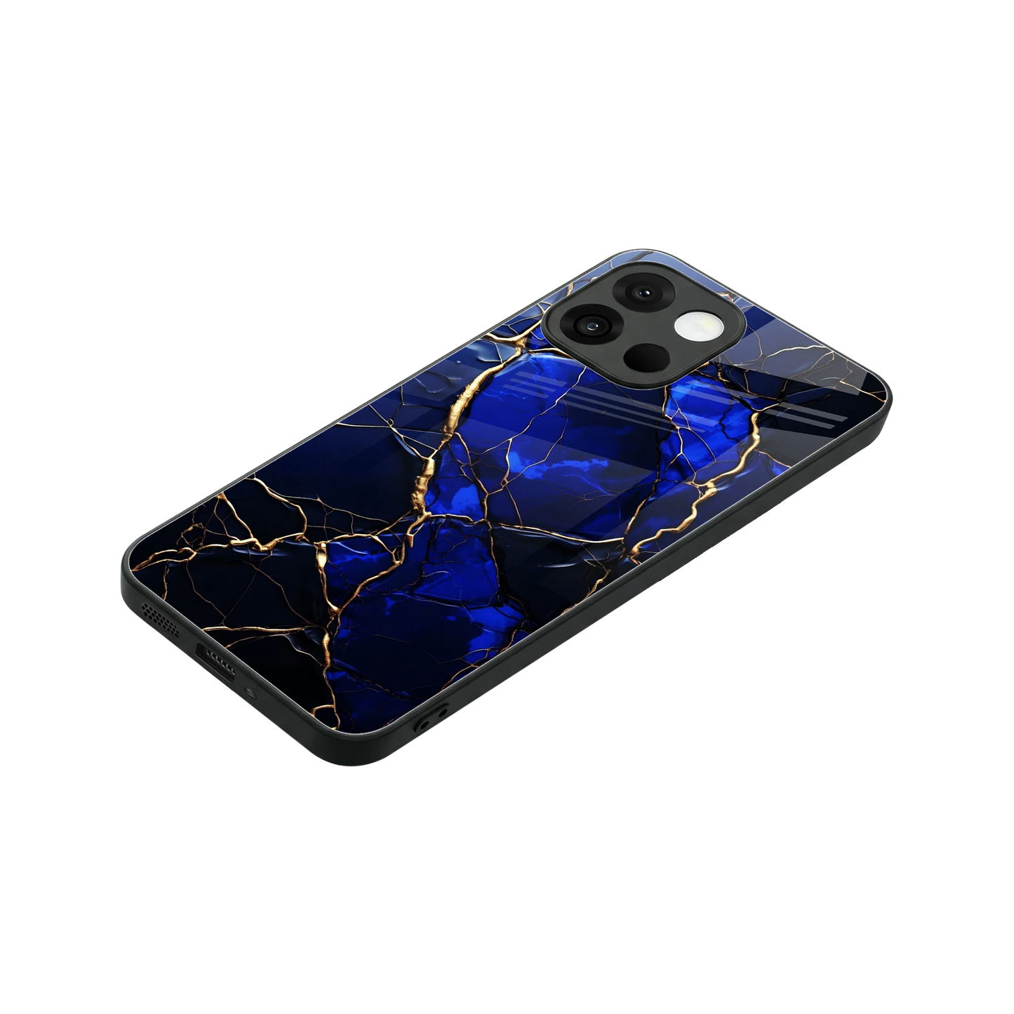 Sapphire Royal stylish phone case for oneplus 13s | glossy glass and slim fit