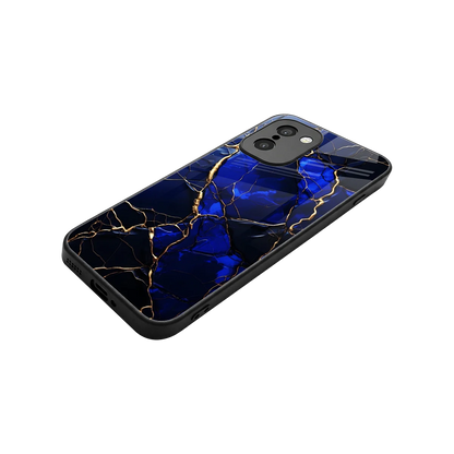 Sapphire Royal stylish phone case for oneplus 15r | glossy glass and slim fit