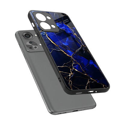 Sapphire Royal sleek oneplus nord 2t cover with tempered glass back and TPU edges