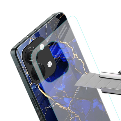 Sapphire Royal stylish phone case for oneplus nord 3 | glossy glass and slim fit