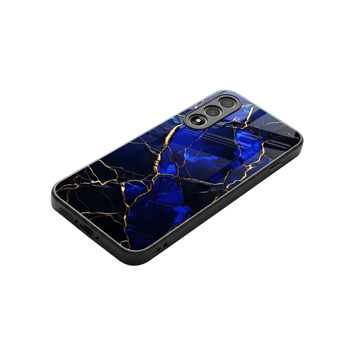 Sapphire Royal stylish phone case for oneplus nord 5 | glossy glass and slim fit