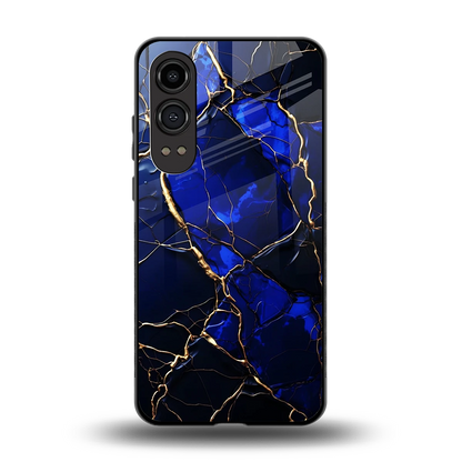 Sapphire Royal back phone cover | glass case for oneplus nord ce 4 lite