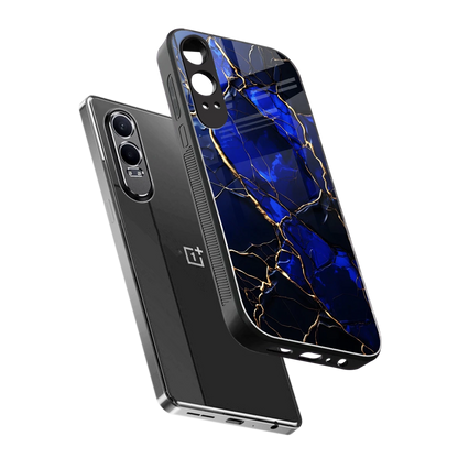 Sapphire Royal sleek oneplus nord ce 4 lite cover with tempered glass back and TPU edges