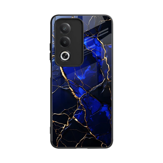 Sapphire Royal back phone cover | glass case for oppo a3 pro