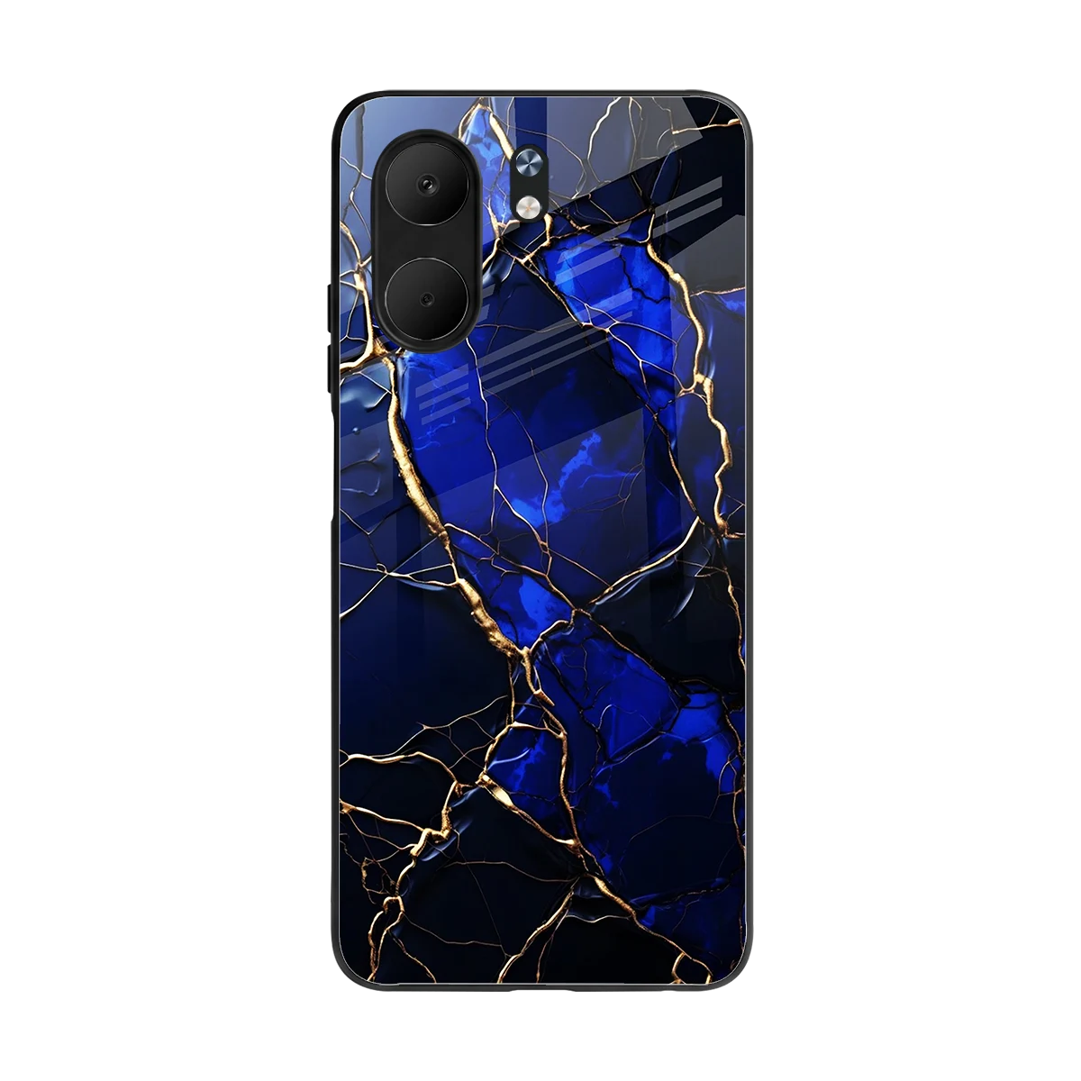 Sapphire Royal back phone cover | glass case for oppo a5x 5g