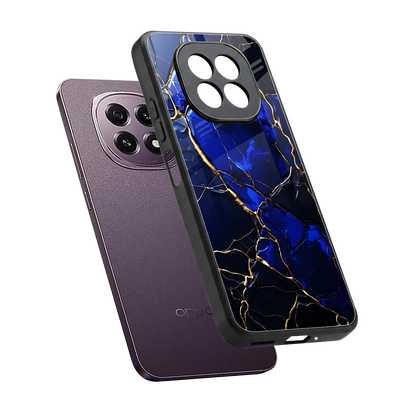Sapphire Royal sleek oppo f29 5g cover with tempered glass back and TPU edges