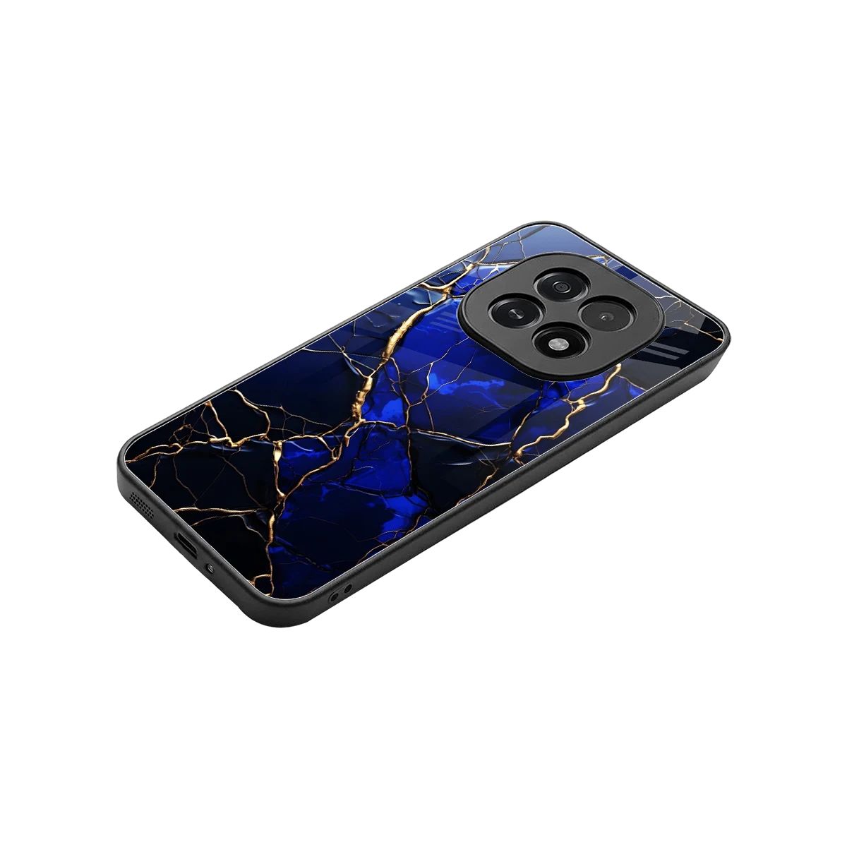 Sapphire Royal stylish phone case for oppo f29 5g | glossy glass and slim fit