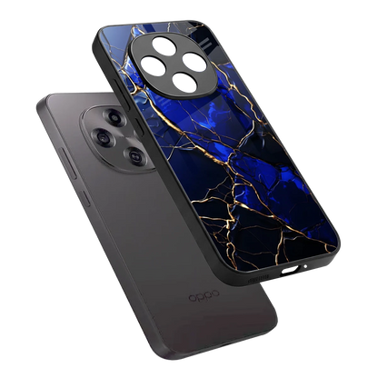Sapphire Royal sleek oppo f31 pro 5g cover with tempered glass back and TPU edges