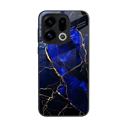 Sapphire Royal back phone cover | glass case for oppo find x9