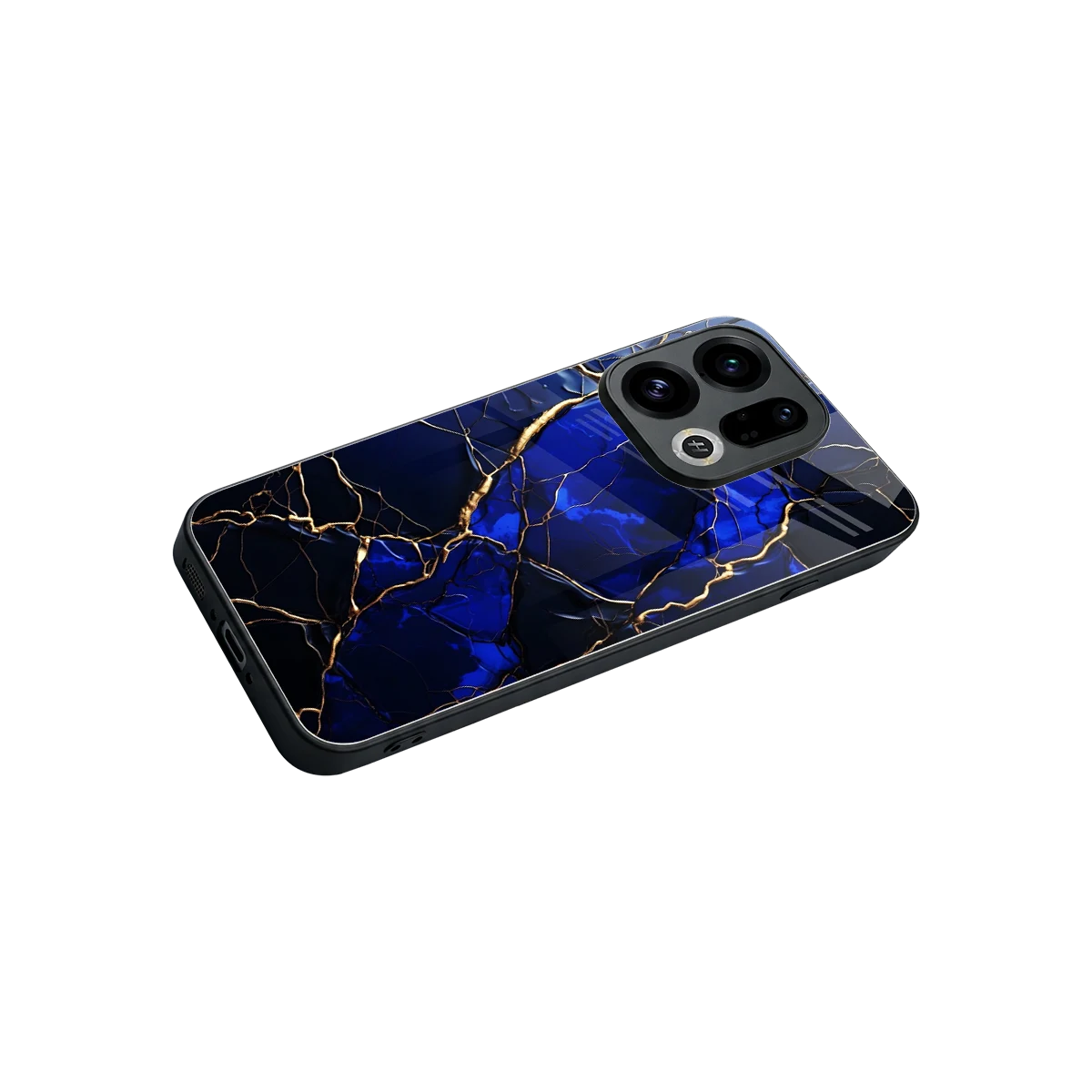 Sapphire Royal stylish phone case for oppo find x9 | glossy glass and slim fit