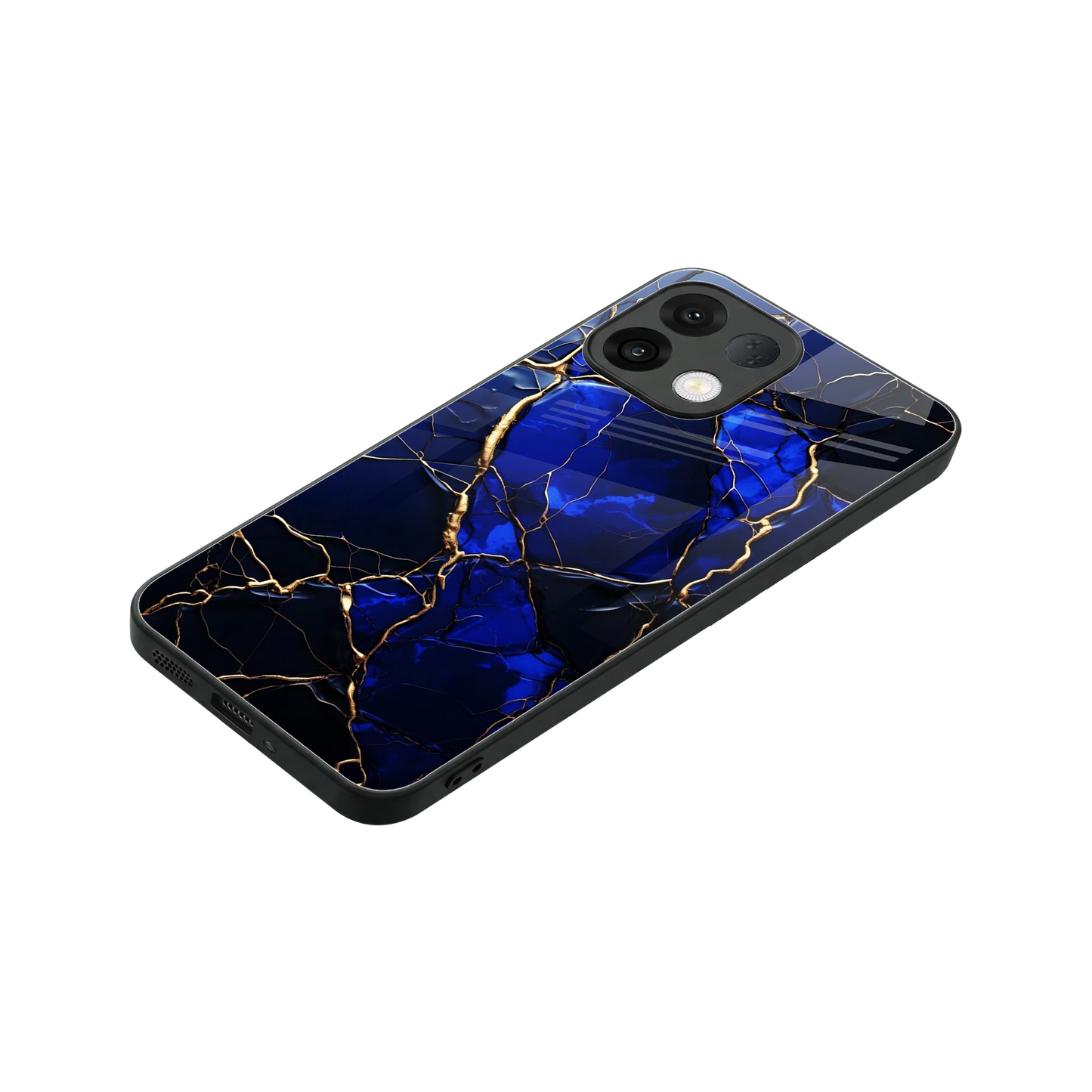 Sapphire Royal stylish phone case for oppo k13 5g | glossy glass and slim fit