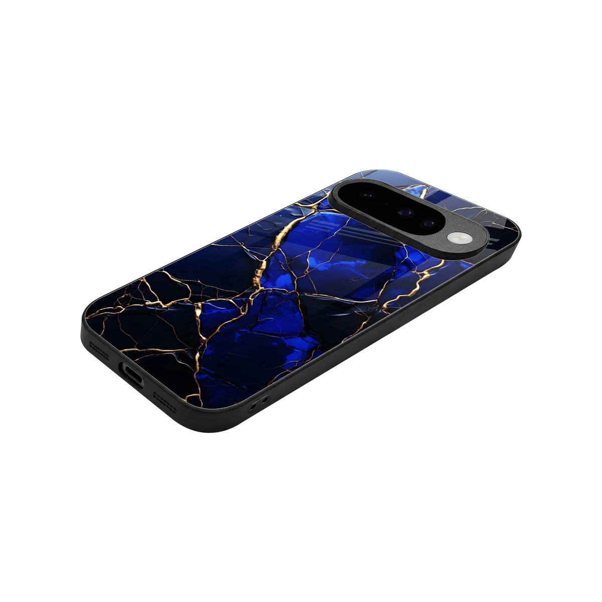 Sapphire Royal stylish phone case for google pixel 10 | glossy glass and slim fit
