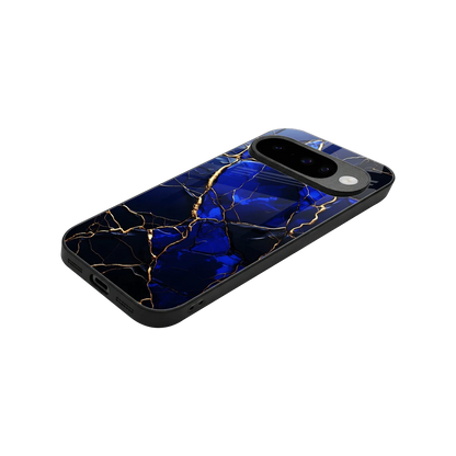 Sapphire Royal stylish phone case for google pixel 10 | glossy glass and slim fit