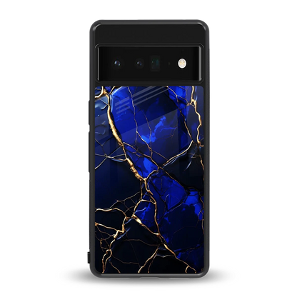 Sapphire Royal back phone cover | glass case for google pixel 6 pro