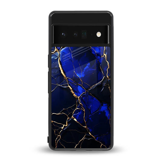 Sapphire Royal back phone cover | glass case for google pixel 6 pro