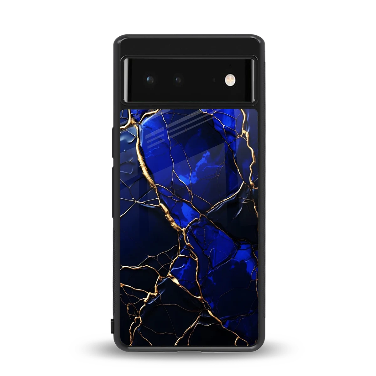 Sapphire Royal back phone cover | glass case for google pixel 6a