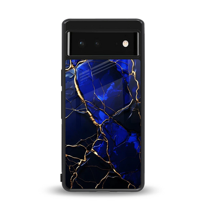 Sapphire Royal back phone cover | glass case for google pixel 6a
